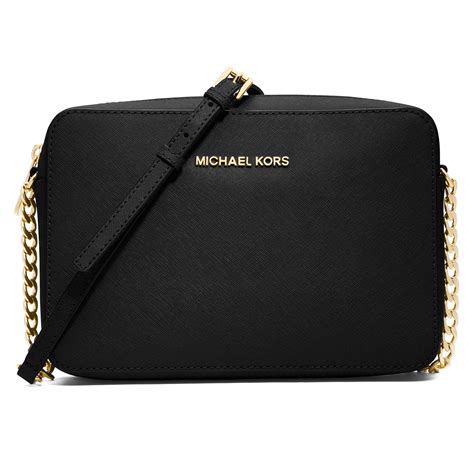 michael kors black cross body purse|mk purses black with gray.